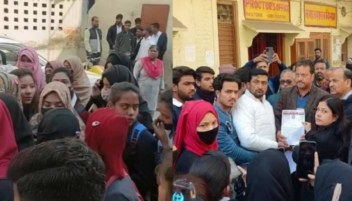 hijab Protest in moradabad